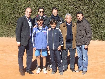 Daniel Salazar, Nicols lvarez, Cristina Mayorova y Tea Pavlicic, campeones del Torneo de Tenis Nacional en categora alevn