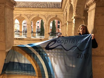 La Cala de Calnegre renueva la bandera ''Ecoplayas'' gracias al compromiso continuo del Ayuntamiento con la mejora de su calidad, sostenibilidad y turismo