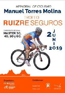 Lorca y Puerto Lumbreras acogern este domingo la celebracin del ''Memorial de Ciclismo Manuel Torres Molina  Campeonato Regional Mster 30, 40, 50 y 60''