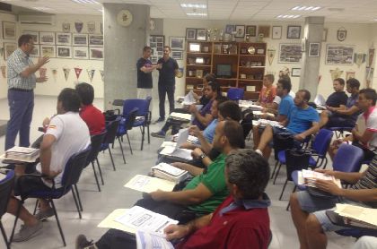 23 alumnos participan en Lorca en un curso de Instructor de Ftbol-Nivel 1