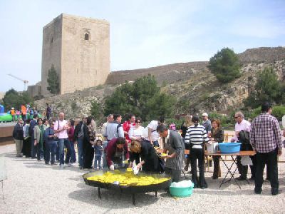 El Castillo de Lorca ha recibido 3.500 visitantes durante sus tres das de puertas abiertas que celebraban los cinco aos desde su inauguracin