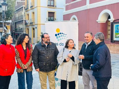 Donacin solidaria de Aguas de Lorca a los colectivos ms vulnerables del municipio 