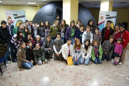 5.000 jvenes han visitado el planetario digital puesto en marcha por parte de la concejala de Juventud