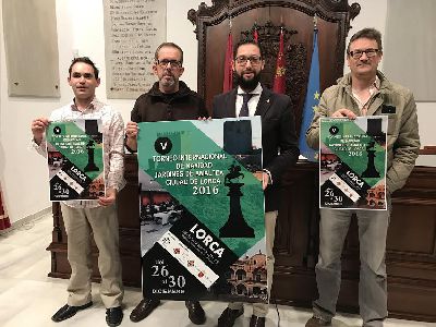 El V Torneo Internacional de Ajedrez ''Ciudad de Lorca'' se consolida como uno de los mejores de Espaa con la participacin de 180 jugadores de 30 pases distintos