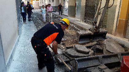 La mejora de la calle Tello contempla una inversin de 240.000 euros para dotarla de red separada para evacuacin de pluviales y renovar las redes soterradas