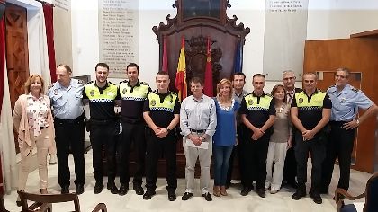 5 agentes de la Polica Local de Lorca toman posesin como nuevos cabos tras superar la prueba selectiva