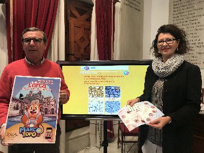 La Concejala de Turismo pone en marcha ''Marco Topo'', un juego educativo para que las familias realicen visitas autoguiadas por monumentos de Lorca