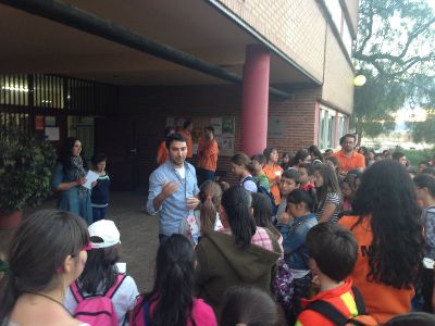 200 alumnos de entre 10 y 12 aos de todos los colegios del municipio de Lorca participan en la XIX edicin de la jornada de actividades extraescolares ''Intercentros''