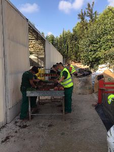 El Ayuntamiento de Lorca inicia los trabajos para la autoproduccin de las flores de pascua