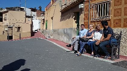 El Ayuntamiento de Lorca termina la remodelacin de las calles Espoln y Baeza del Calvario gracias a la subvencin del Gobierno Regional