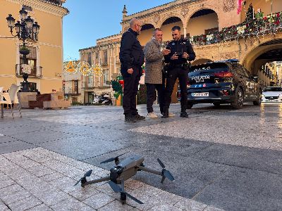 La Polica Local de Lorca refuerza su capacidad operativa con la adquisicin de un dron de ltima generacin