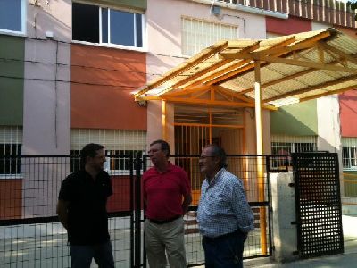 Las obras de verano en los colegios de Lorca concluyen a tiempo para iniciar el martes el curso con mejores instalaciones
