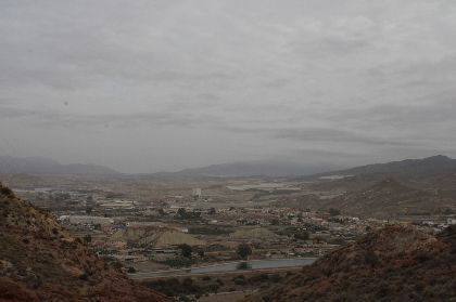 Posible incremento de los niveles de partculas PM10 en Lorca debido a la entrada de una masa de aire africano