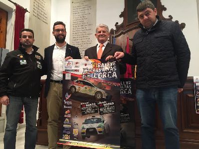 La VI edicin del Rallye Tierras Altas de Lorca reunir a 81 equipos, lo que har de la ciudad la capital del automovilismo nacional durante todo el fin de semana 