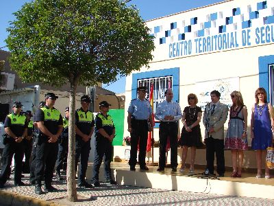Entra en marcha el cuartelillo de la Polica Local que presta servicio a las pedanas de Almendricos, Pozo Higuera, La Campana y La Escarihuela