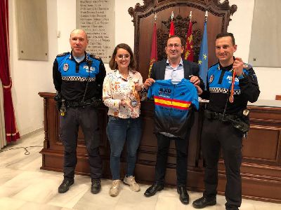 El Ayuntamiento felicita a los agentes de la Polica Local por los buenos resultados conseguidos en el XXII Campeonato de Espaa BTT organizado por este cuerpo de seguridad