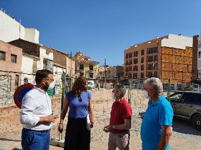El Ayuntamiento inicia los trabajos de renovacin urbana en el parque junto a la calle Fray Pedro Soler
