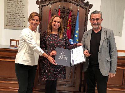 El Ayuntamiento de Lorca obtiene la certificacin ISO 9001:2015 que garantiza la calidad de los servicios de imparticin de la formacin profesional para el empleo