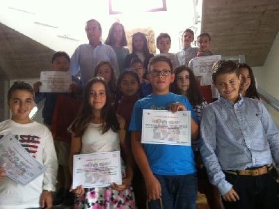 217 alumnos de 5 de Primaria de 12 colegios de Lorca participan en el concurso ''Crece en Seguridad''