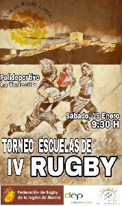 El Complejo Deportivo de La Torrecilla acoge este sbado el IV Torneo de Escuelas de Rugby con la participacin de 180 jvenes jugadores