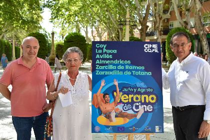 Los vecinos de las pedanas de Lorca podrn disfrutar el cine de verano gracias al programa ''Cine+Cope''