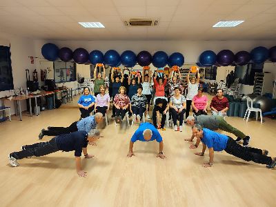 El Ayuntamiento pone en marcha casi una treintena de cursos de gimnasia para los mayores de Lorca  