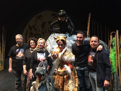 El Teatro Guerra acoge esta semana 7 representaciones del musical sobre el Libro de la Selva ''La Aventura de Mowgli'' para 3.000 personas 