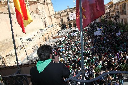 El ''IV Encuentro de Jvenes Cristianos'' muestra a ms de 4.000 estudiantes de Religin de toda la Regin efectos de los terremotos en Lorca
