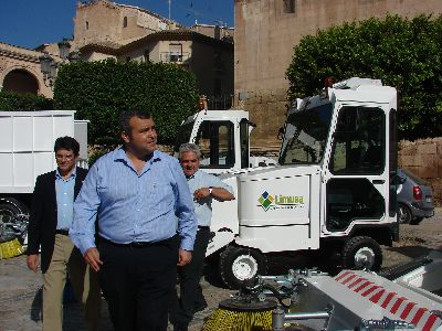 Limusa mejora la limpieza de las calles con la adquisicin de 7 nuevos vehculos para la modernizacin de su flota que supone una inversin de 284.200 euros