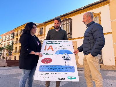  Los jvenes de Lorca recibirn formacin en IA e internet a travs de charlas y talleres organizados por el Ayuntamiento