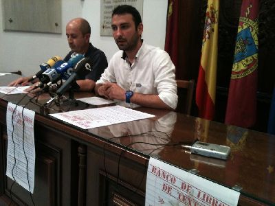La Concejala de Juventud del Ayuntamiento de Lorca pone en marcha un banco de libros para estudiantes