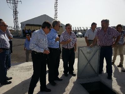 Una red de ms de 15 kilmetros de colectores completa el servicio de saneamiento del eje sur de la huerta de Lorca