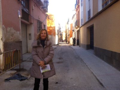 La Concejala de Empleo del Ayuntamiento de Lorca inicia la remodelacin de la Calle Rubira, que se ejecutar con 9 desempleados participantes en sus programas