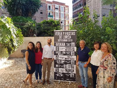 Aitana, Vanesa Martn, Marea, Macaco, SFDK o Green Valley forman parte de los conciertos de la Feria de Lorca 2019