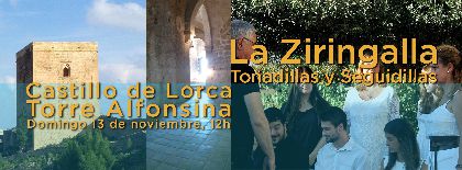 El Grupo ''La Ziringalla'' inaugura ''Los Aperitivos en el Castillo'', una nueva alternativa que une el ocio y la msica en el espectacular marco de la Torre Alfonsina