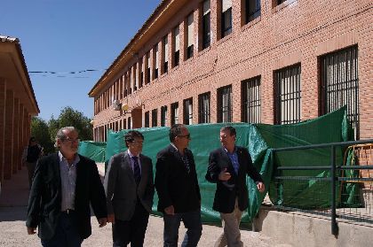 El Ayuntamiento de Lorca invierte 203.000 ? en mejorar el colegio San Cristbal tras los sesmos