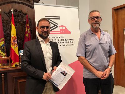 Lorca acoger las jornadas ''El Sudeste Ferroviario. Por un Tren Pblico, Social y Sostenible'' organizadas por la Plataforma en Defensa del Ferrocarril de la Regin de Murcia
