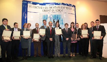 Salvador Marn y Francisco Jdar entregan esta tarde a seis emprendedores lorquinos los premios del VII Certamen de Iniciativas Empresariales ''Ciudad de Lorca''