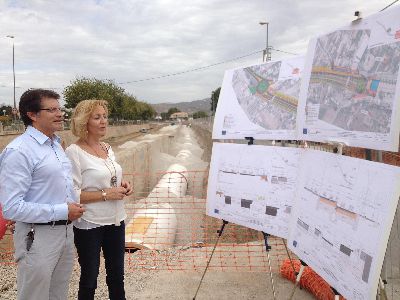 La nueva Avenida de la Ronda de Lorca duplicar en anchura a la Avenida Juan Carlos I