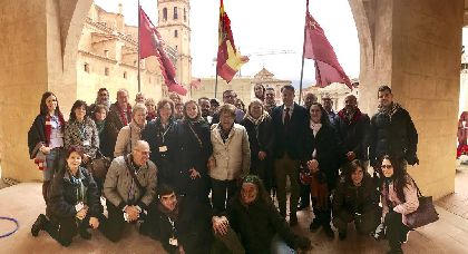 Lorca acoge durante toda la jornada de hoy la visita de 100 guas oficiales de turismo que participan en el II Encuentro Nacional que este ao se celebra en la Regin de Murcia