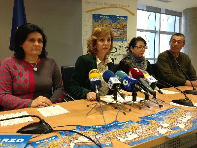 El Ayuntamiento de Lorca celebra con 15 actos el 8 de marzo, Da Internacional de los Derechos de la Mujer