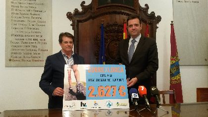 La carrera ''Corre x Lorca'' recauda 2.627  para la Mesa Solidaria a favor de los afectados por las catstrofes