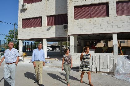 La Consejera de Educacin construye una nueva biblioteca para el colegio pblico Villaespesa de la pedana lorquina de Tercia