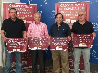 Lorca vuelve a acoger el Campeonato de Espaa de Vley Playa Cadete por Selecciones Autonmicas que se celebrar del 29 de junio al 1 de julio