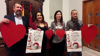Ms de 110 comercios lorquinos participan del 7 al 14 de febrero en la campaa ''Querrs Regalar Amor'' puesta en marcha por el Ayuntamiento y la UCCL para festejar San Valentn