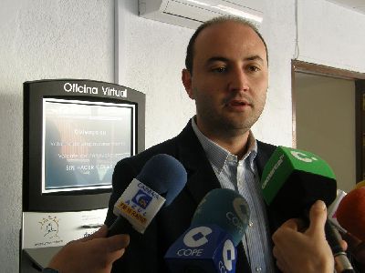 El Ayuntamiento de Lorca instalar cinco puntos de acceso a la  informacin de los servicios electrnicos municipales