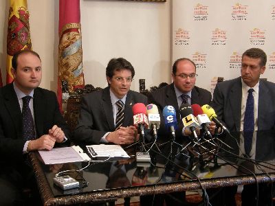 Los alcaldes de Lorca y Puerto Lumbreras firman un convenio para solicitar acciones del plan de I+D+I