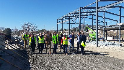 El buen ritmo de las obras de construccin de la nueva Base Logstica de Limusa permitir que los trabajadores de la empresa puedan comenzar a utilizarla en apenas 3 meses 