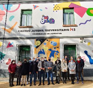 El Ayuntamiento de Lorca inaugura un Centro Juvenil Universitario M13 completamente renovado para uso de los jvenes