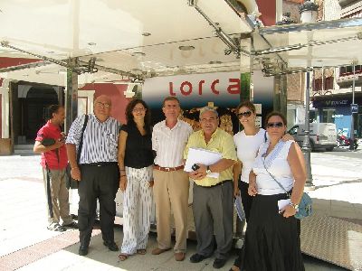 El Ayuntamiento de Lorca inicia su primera campaa de promocin turstica por la costa valenciana, murciana y andaluza con el nuevo punto mvil de informacin